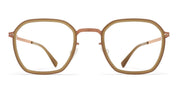 Ottica Mondello Roma - Mykita - 10301709 - SANG - A125  LIGHT BRONZE / GOLDEN GREEN RX - acetate, stainless steel - shape Squared - bronze brown - EYEWEAR - EYEGLASSES - Unisex,Uomo,Donna,Women,Men - lens Clear - Made In Germany