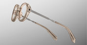 Ottica Mondello Roma - Jacques Marie Mage - JMMOGRX-76 - HARTIGAN - SAND RX - Acetate - shape Round - beige - EYEWEAR - EYEGLASSES - Unisex,Uomo,Donna,Women,Men - lens Clear - Made In Japan
