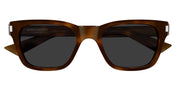 Ottica Mondello Roma - Saint Laurent - SL 874-003 - SL 874-003 - HAVANA / GREY LENS - Acetate - shape Squared - Black - EYEWEAR - SUNGLASSES - Uomo,Men - lens Grey - Made In Italy