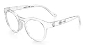 Ottica Mondello Roma - Alba Optics - 8050054517216 - ANVMA V.02 - CRYSTAL GLOSSY RX - Tr90 - shape Panto - Crystal - EYEWEAR - EYEGLASSES - Unisex,Uomo,Donna,Women,Men - lens Clear - Made In Italy