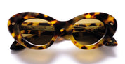 Ottica Mondello Roma - Daizo - A-BFR001-L1-VB01 - REI - leopard / vintage brown lens - Acetate - shape Butterfly - Havana - EYEWEAR - SUNGLASSES - Unisex,Uomo,Donna,Women,Men - lens Brown - Made In Japan