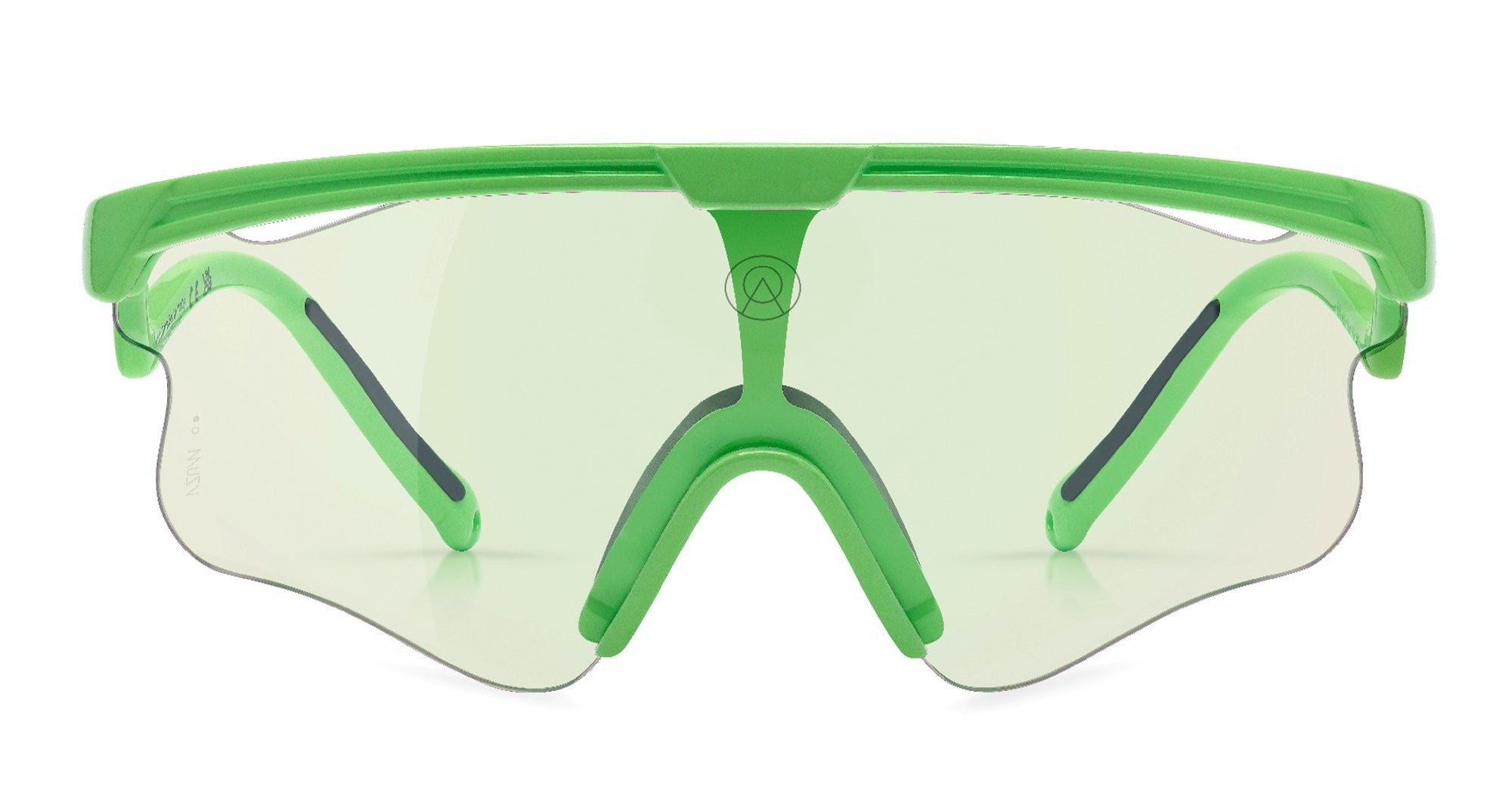Ottica Mondello Roma - Alba Optics - 8050054517841 - DELTA LEI - PISTACHIO / VZUM F-LENS BTL - Tr90 - shape Mask - green - EYEWEAR - SUNGLASSES - Unisex,Uomo,Donna,Women,Men - lens blue green - Made In Italy