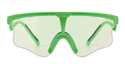 Ottica Mondello Roma - Alba Optics - 8050054517841 - DELTA LEI - PISTACHIO / VZUM F-LENS BTL - Tr90 - shape Mask - green - EYEWEAR - SUNGLASSES - Unisex,Uomo,Donna,Women,Men - lens blue green - Made In Italy