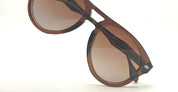 Ottica Mondello Roma - Daizo - A-AVR001e-TB1-BG01 - JUN - TRANSLUCENT BROWN / BROWN GRADIENT LENS - Acetate - shape  - brown - EYEWEAR - SUNGLASSES - Unisex,Uomo,Donna,Women,Men - lens  - Made In Japan