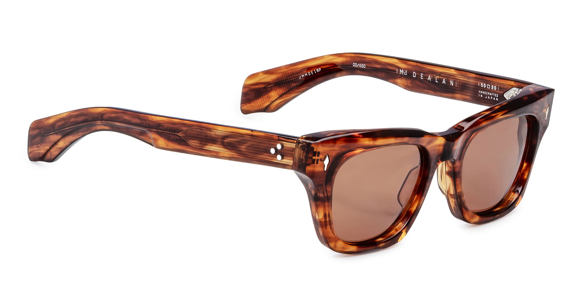 Ottica Mondello Roma - Jacques Marie Mage - JMMDERX-18P - DEALAN - BOURBON - Acetate - shape  - Havana - EYEWEAR - SUNGLASSES - Unisex,Uomo,Donna,Women,Men - lens  - Made In Japan
