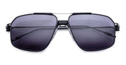 Ottica Mondello Roma - Jacques Marie Mage - JMMJG-19J - JAGGER - CORBAU - Titanium - shape Aviator - Black - EYEWEAR - SUNGLASSES - Unisex,Uomo,Donna,Women,Men - lens Grey - Made In Japan