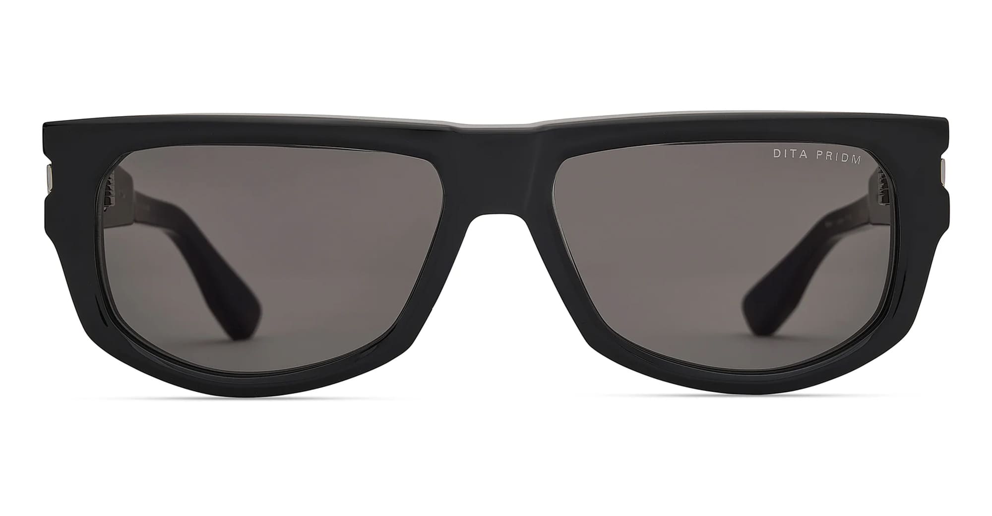 Ottica Mondello Roma - DITA - DTS753-A-02 - PRIDM -  BLACK / BLACK PALLADIUM / RED - Acetate - shape Rectangular - Black, Red - EYEWEAR - SUNGLASSES - Unisex,Uomo,Donna,Women,Men - lens Grey - Made In Japan