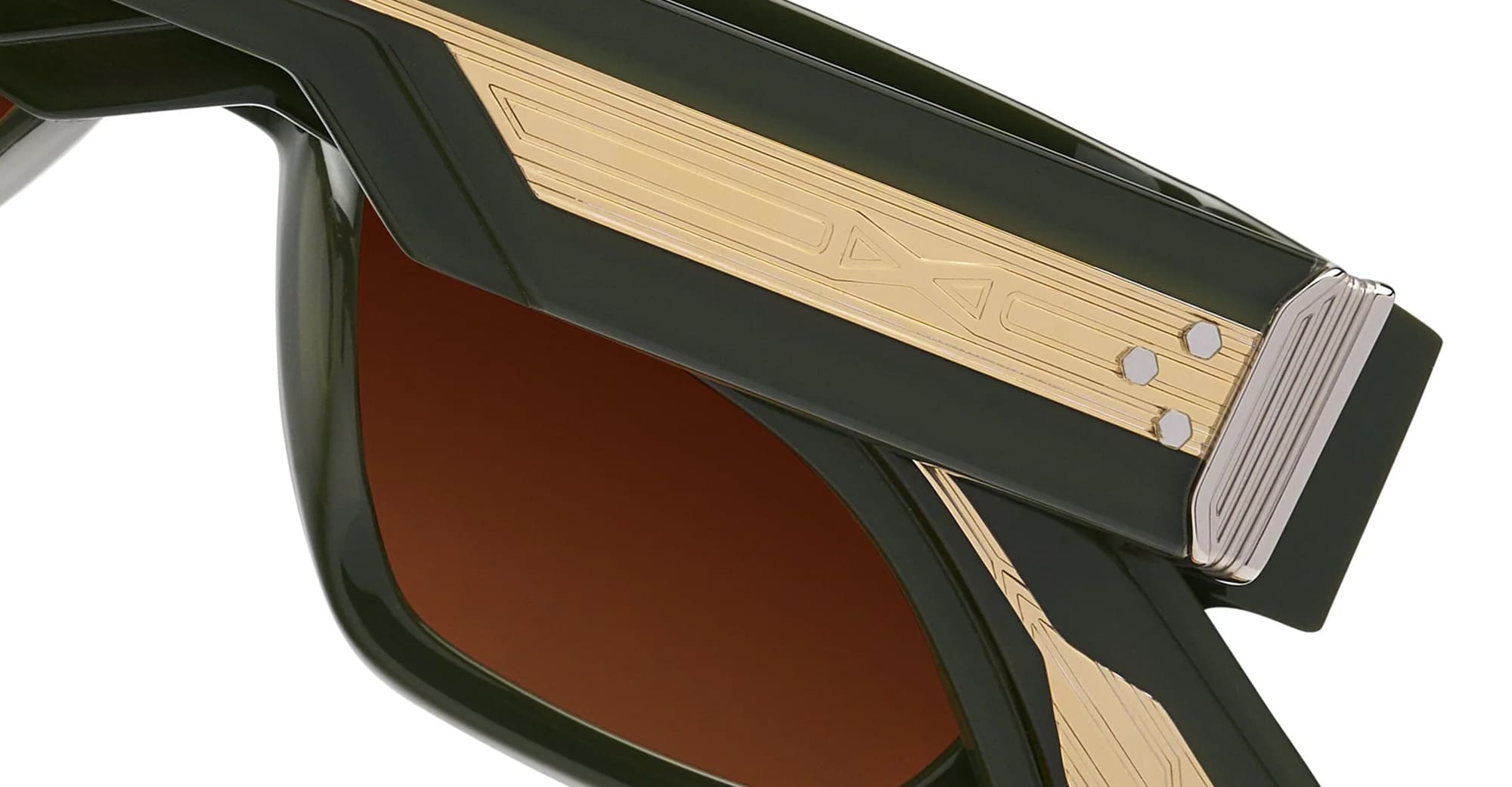 Ottica Mondello Roma - T HENRI - SMR - SIAN - BRIGADE - Acetate - shape  - green - EYEWEAR - SUNGLASSES - Uomo,Men - lens bronze - Made In Japan