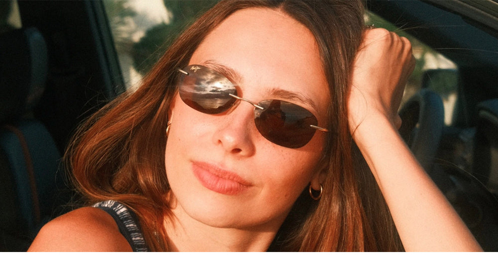 Ottica Mondello Roma - Maui Jim - MJ0373S-001 - KAILA - MATTE BLACK / NEUTRAL GREY LENS  - Metal - shape Oval - Black - EYEWEAR - SUNGLASSES - Unisex,Uomo,Donna,Women,Men - lens Grey - Made In Japan