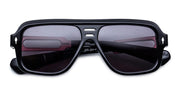 Ottica Mondello Roma - Jacques Marie Mage - JMMGG-88 - FUGUE - BLACK - Acetate, titanium - shape Navigator - Black - EYEWEAR - SUNGLASSES - Uomo,Men - lens jet black - Made In Japan
