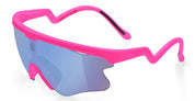 Ottica Mondello Roma - Alba Optics - 8050054517940 - DELTA LEI - FUCHSIA II / VZUM F-LENS FLM - Tr90 - shape Mask - pink - EYEWEAR - SUNGLASSES - Unisex,Uomo,Donna,Women,Men - lens purple - Made In Italy