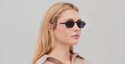 Ottica Mondello Roma - Mykita - 10091619 - STUDIO15.1 Black / Glossy Gold / Light gold Lens - stainless steel - shape  - Black, gold - EYEWEAR - SUNGLASSES - Unisex,Uomo,Donna,Women,Men - lens  - Made In Germany
