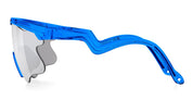 Ottica Mondello Roma - Alba Optics - 8050054518831 - DELTA LEI - BLUE GLOSSY / VZUM SUPER ALU - Tr90 - shape Mask - blue - EYEWEAR - SUNGLASSES - Unisex,Uomo,Donna,Women,Men - lens Grey - Made In Italy