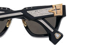 Ottica Mondello Roma - T HENRI - CCA - MAISON GALACTIQUE - CO2 - ASTEROID - Acetate, titanium - shape Squared - Black - EYEWEAR - SUNGLASSES - Unisex,Uomo,Donna,Women,Men - lens Grey - Made In Japan