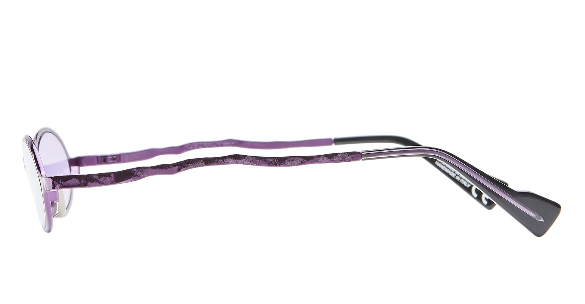 Ottica Mondello Roma - Kuboraum - KRSZ24FX0000002V - MASK Z24 FX - METALLIC FUCHSIA - metal, acetate - shape Oval - fuchsia - EYEWEAR - SUNGLASSES - Unisex,Uomo,Donna,Women,Men - lens violet - Made In Italy