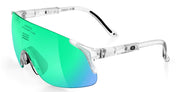 Ottica Mondello Roma - Alba Optics - 8050054516080 - JUMBO - CRYSTAL GLOSSY / VZUM F-LENS BTL - Tr90 - shape Mask - Crystal - EYEWEAR - SUNGLASSES - Unisex,Uomo,Donna,Women,Men - lens blue green - Made In Italy