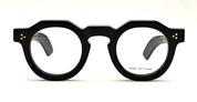 Ottica Mondello Roma - Max Pittion - MXPL-004A - HUGO 44 X 28 - PIANO BLACK RX - Acetate - shape Panto - Black - EYEWEAR - EYEGLASSES - Unisex,Uomo,Donna,Women,Men - lens Clear - Made In Japan