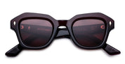 Ottica Mondello Roma - Jacques Marie Mage - JMMQE-18M - EICHLER - AMARENA - Acetate - shape Squared - burgundy - EYEWEAR - SUNGLASSES - Unisex,Uomo,Donna,Women,Men - lens red - Made In Japan