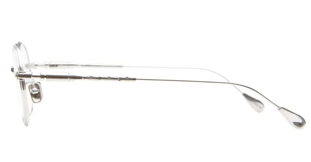 Ottica Mondello Roma - Kuboraum - KROH67TM000000OP - MASK H67 TM - TITANIUM RX - Titanium - shape Round - Silver - EYEWEAR - EYEGLASSES - Unisex,Uomo,Donna,Women,Men - lens Clear - Made In Italy