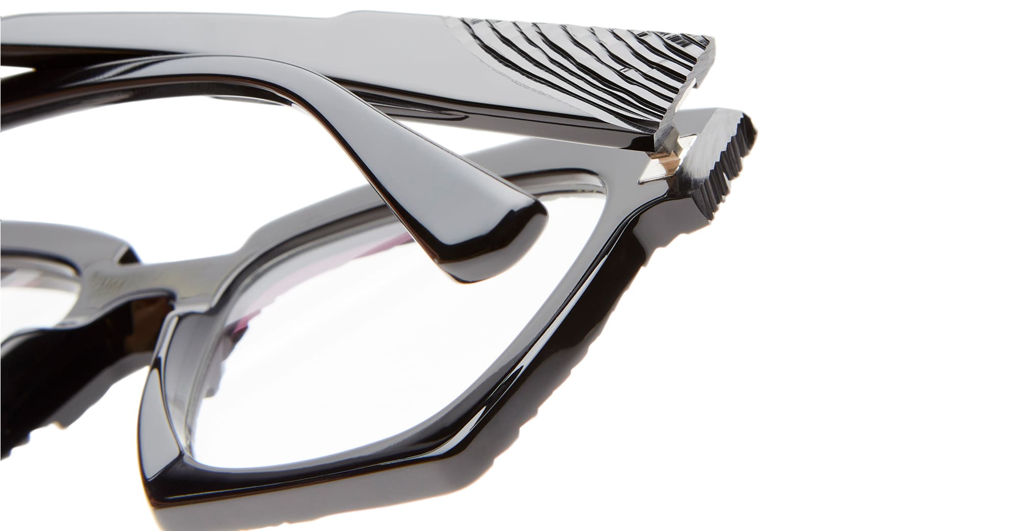 Ottica Mondello Roma - Kuboraum - KRO0K5BSP00000OP - MASK K5 - BSP TITLTED ARC RX  - Acetate - shape  - Black - EYEWEAR - EYEGLASSES - Uomo,Men - lens Clear - Made In Italy