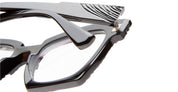 Ottica Mondello Roma - Kuboraum - KRO0K5BSP00000OP - MASK K5 - BSP TITLTED ARC RX  - Acetate - shape  - Black - EYEWEAR - EYEGLASSES - Uomo,Men - lens Clear - Made In Italy