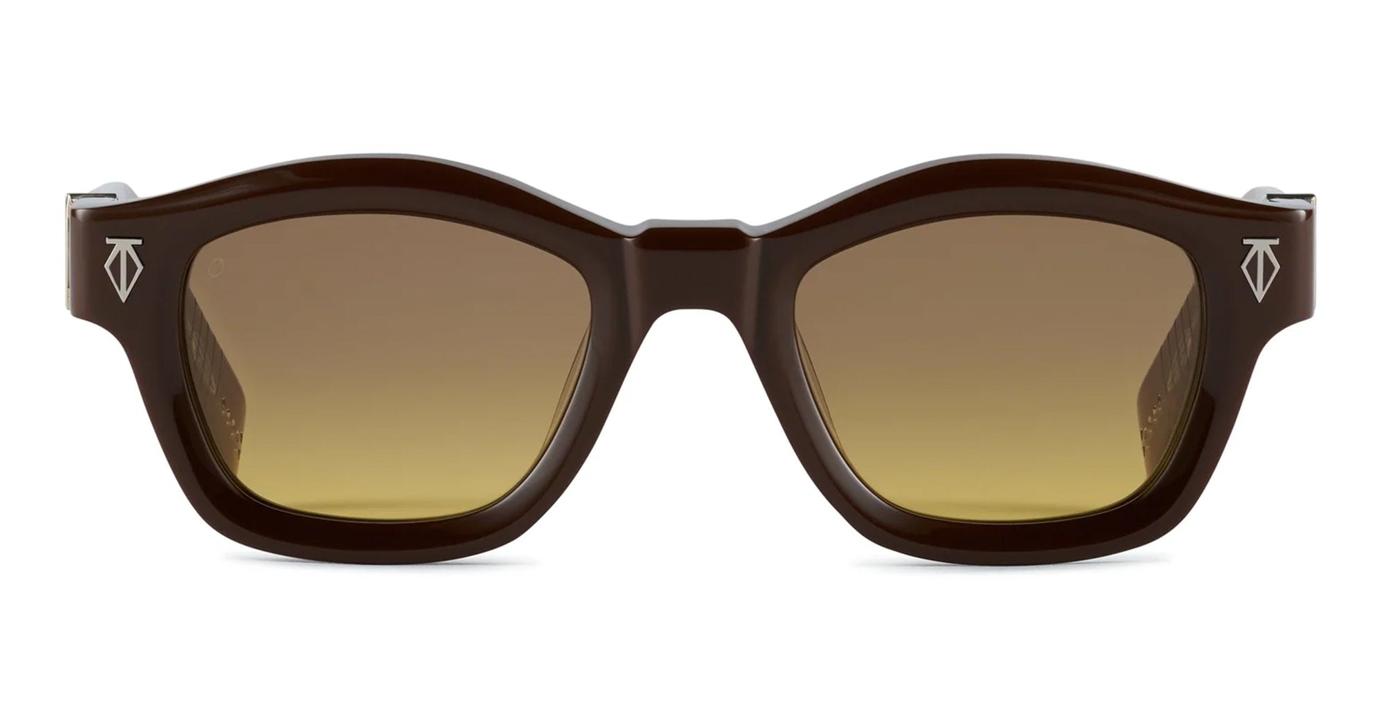 Ottica Mondello Roma - T HENRI - AUAC - AURELIA - COCOA - Acetate - shape Squared - brown - EYEWEAR - SUNGLASSES - Unisex,Uomo,Donna,Women,Men - lens Brown - Made In Japan