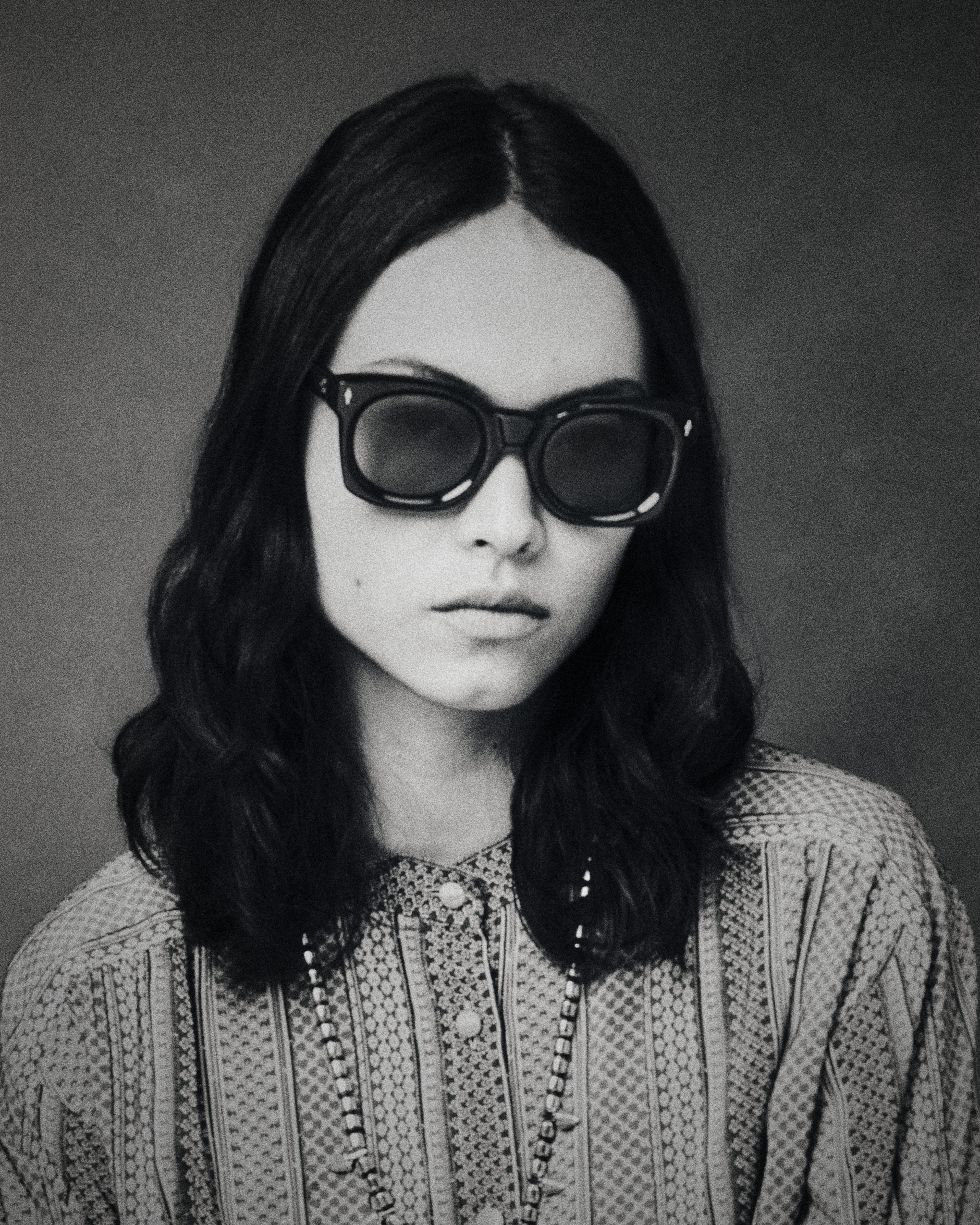 Ottica Mondello Roma - Jacques Marie Mage - JMMLG-10A - ELMYR - NOIR X - titanium, acetate - shape Panto - Black - EYEWEAR - SUNGLASSES - Unisex,Uomo,Donna,Women,Men - lens orange - Made In Japan