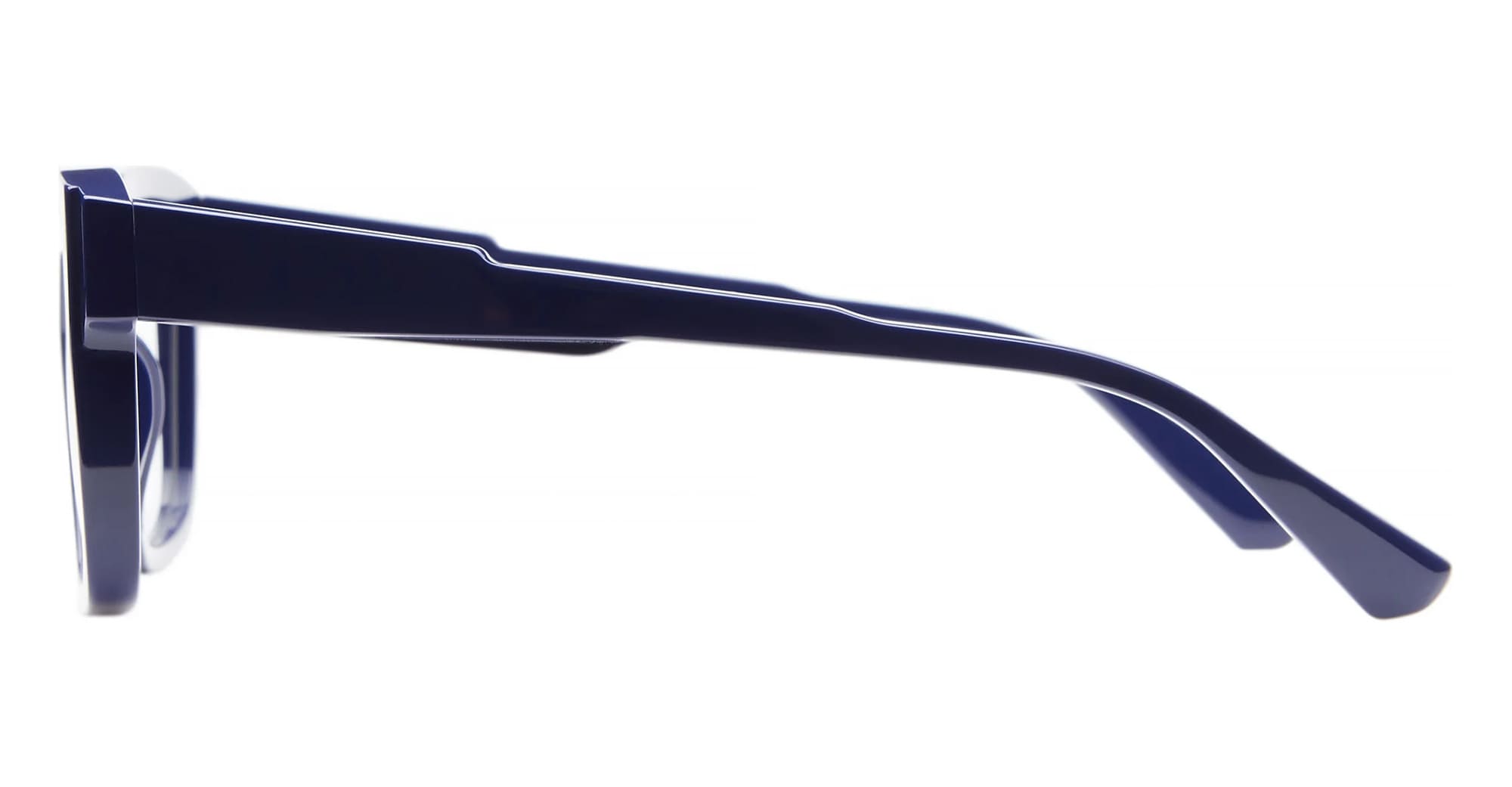 Ottica Mondello Roma - Kuboraum - KRO0K3RB000000OP - MASK K3 RB - ROYAL BLUE RX - Acetate - shape Squared - blue - EYEWEAR - EYEGLASSES - Unisex,Uomo,Donna,Women,Men - lens Clear - Made In Italy