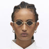 Ottica Mondello Roma - Kuboraum - KRSZ14GL0000002Y - MASK Z14 - GOLD - metal, acetate - shape  - Gold - EYEWEAR - SUNGLASSES - Uomo,Men - lens  - Made In Italy