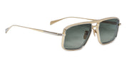 Ottica Mondello Roma - Jacques Marie Mage - JMMER-12M - EARL - MUSKET - Titanium - shape Navigator - Gold - EYEWEAR - SUNGLASSES - Unisex,Uomo,Donna,Women,Men - lens Green - Made In Japan