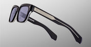 Ottica Mondello Roma - Jacques Marie Mage - JMMMLX-18U - MOLINO 55 - HUDSON - Acetate - shape Rectangular - blue - EYEWEAR - SUNGLASSES - Unisex,Uomo,Donna,Women,Men - lens purple gradient - Made In Japan