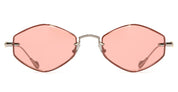 Ottica Mondello Roma - Cutler and Gross - GFSN-030-53-03 - THE GREAT FROG - CAROL - GUNMETAL / GOLD - Titanium - shape Diamond - gold, grey - EYEWEAR - SUNGLASSES - Unisex,Uomo,Donna,Women,Men - lens Brown - Made In Japan