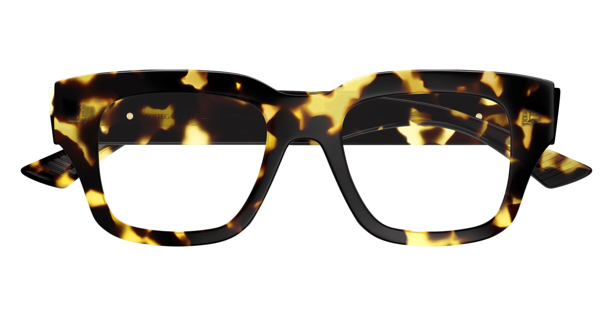 Ottica Mondello Roma - Bottega Veneta - BV1361O-007 - BV1361O-007 - HAVANA RX - Acetate - shape Squared - Havana - EYEWEAR - EYEGLASSES - Unisex,Uomo,Donna,Women,Men - lens Clear - Made In Japan