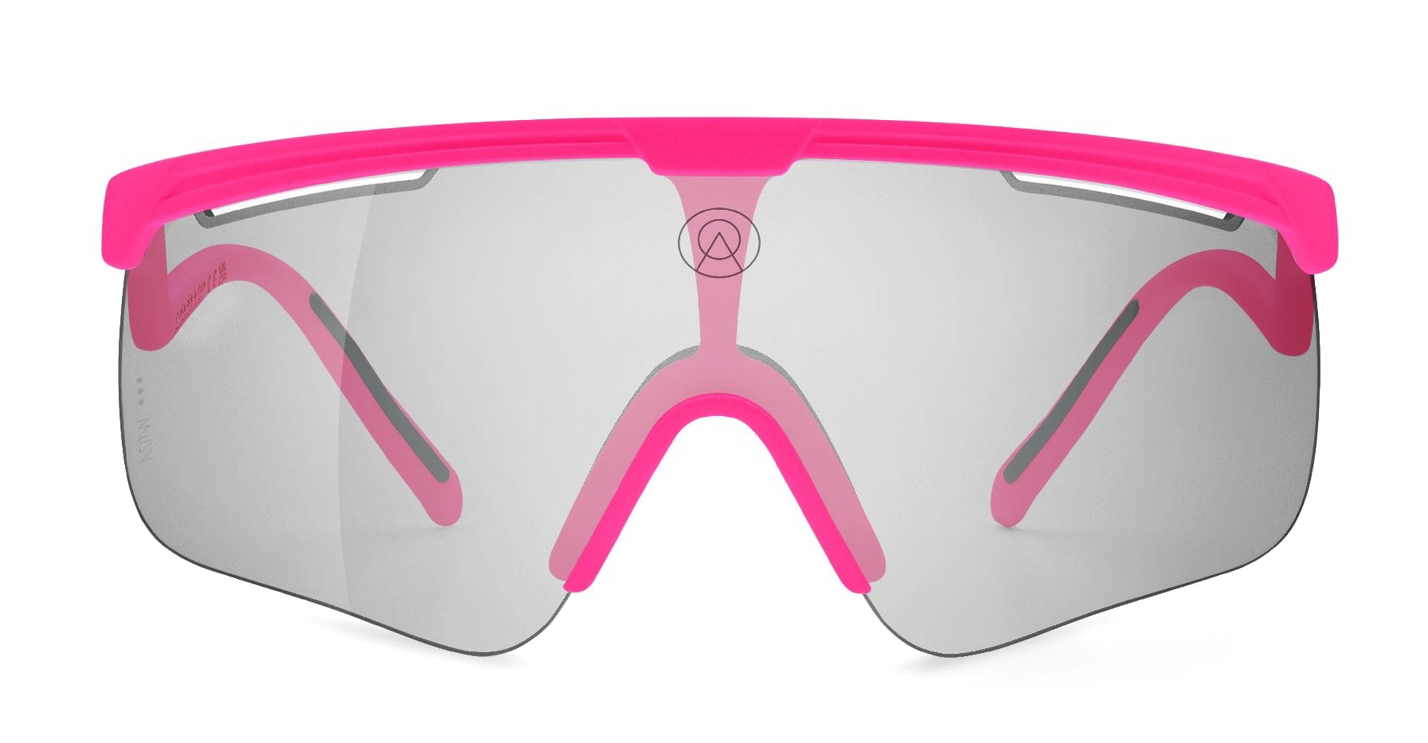 Ottica Mondello Roma - Alba Optics - 8050054517872 - DELTA - FUCHSIA II / VZUM SUPER ALU - Tr90 - shape Mask - pink - EYEWEAR - SUNGLASSES - Unisex,Uomo,Donna,Women,Men - lens Grey - Made In Italy