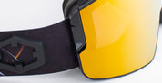 Ottica Mondello Roma - Out Of - XG159117M - ZENITH - BUBBLES / GOLD24 MCI LENS MEDIUM - nylon - shape Mask - black, white - EYEWEAR - GOGGLES - Unisex,Uomo,Donna,Women,Men - lens Gold - Made In Italy