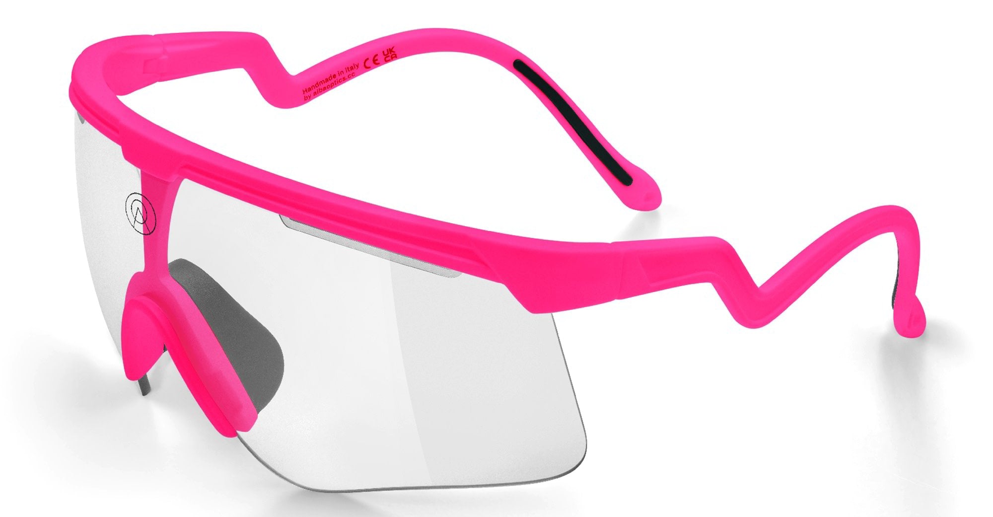 Ottica Mondello Roma - Alba Optics - 8050054517896 - DELTA - FUCHSIA II / VZUM F-LENS CLASSIC - Tr90 - shape Mask - pink - EYEWEAR - SUNGLASSES - Unisex,Uomo,Donna,Women,Men - lens Grey - Made In Italy