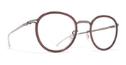 Ottica Mondello Roma - Mykita - 10300441 - KIANA - SHINY GRAPHITE / MAROON RX - Acetate, metal - shape  - grey - EYEWEAR - EYEGLASSES - Unisex,Uomo,Donna,Women,Men - lens  - Made In Germany