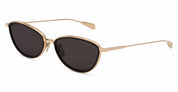 Ottica Mondello Roma - DITA - DTS203-A-01 - VOUNA - White Gold / BLACK GLASS - Titanium - shape Oval - Gold - EYEWEAR - SUNGLASSES - Donna,Women - lens Grey - Made In Japan