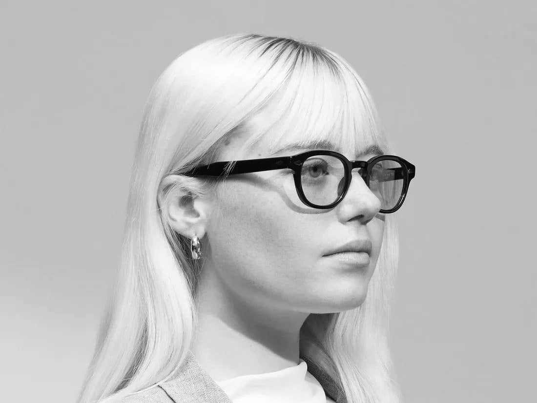 Ottica Mondello Roma - Moscot - OR-LMB2-S49240200-T3 - LEMTOSH (49) - BLACK / CUSTOM NY ROSE LENS - Acetate - shape  - Black - EYEWEAR - SUNGLASSES - Unisex,Uomo,Donna,Women,Men - lens  - Made In China