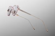 Ottica Mondello Roma - Jacques Marie Mage - JMMCRVRX-5E - CLARK VU - CAMEO RX - Acetate, titanium - shape Round - pink - EYEWEAR - EYEGLASSES - Unisex,Uomo,Donna,Women,Men - lens Clear - Made In Japan