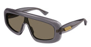 Ottica Mondello Roma - Bottega Veneta - BV1281S-003 - BV1281S-003 - GREY - Acetate - shape  - grey - EYEWEAR - SUNGLASSES - Unisex,Uomo,Donna,Women,Men - lens  - Made In Japan