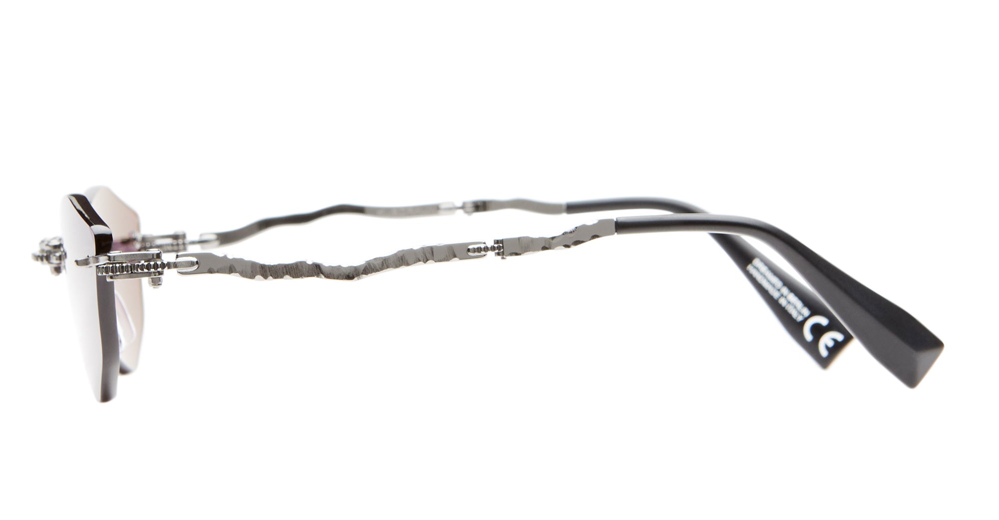 Ottica Mondello Roma - Kuboraum - KRSH48BB0000004Y - MASK H48 - BLACK - metal, acetate - shape Cat-eye - Black - EYEWEAR - SUNGLASSES - Unisex,Uomo,Donna,Women,Men - lens Grey - Made In Italy