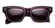 Ottica Mondello Roma - Jacques Marie Mage - JMMDEX-18M - DEALAN 53 - AMARENA - Acetate - shape Squared - red - EYEWEAR - SUNGLASSES - Unisex,Uomo,Donna,Women,Men - lens red - Made In Japan