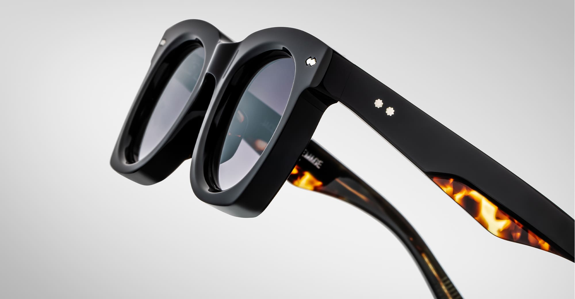 Ottica Mondello Roma - Jacques Marie Mage - JMMAV-11A - AVA - NOIR 11 - Acetate - shape Round - Black - EYEWEAR - SUNGLASSES - Unisex,Uomo,Donna,Women,Men - lens Black - Made In Japan