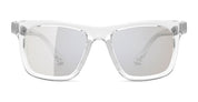 Ottica Mondello Roma - Alba Optics - 8050054517162 - ANVMA V.01 - CRYSTAL GLOSSY / VZUM F-LENS ROCKET - Tr90 - shape Squared - Crystal - EYEWEAR - SUNGLASSES - Unisex,Uomo,Donna,Women,Men - lens Grey - Made In Italy