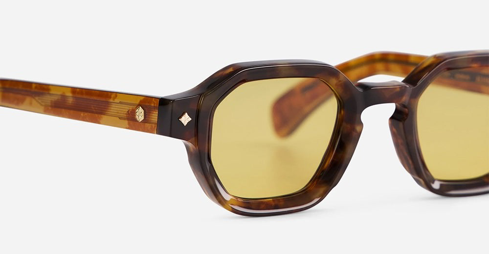 Ottica Mondello Roma - Sato - ALMACH-BO-1 - Almach - Bourbon - Acetate - shape Hexagonal - brown - EYEWEAR - SUNGLASSES - Unisex,Uomo,Donna,Women,Men - lens Brown - Made In Japan