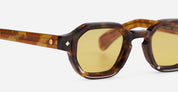 Ottica Mondello Roma - Sato - ALMACH-BO-1 - Almach - Bourbon - Acetate - shape Hexagonal - brown - EYEWEAR - SUNGLASSES - Unisex,Uomo,Donna,Women,Men - lens Brown - Made In Japan