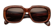 Ottica Mondello Roma - Jacques Marie Mage - JMMKB-28 - KOBO - BURLWOOD - Acetate - shape Oval - brown - EYEWEAR - SUNGLASSES - Unisex,Uomo,Donna,Women,Men - lens Brown - Made In Japan