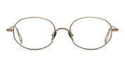Ottica Mondello Roma - Ahlem - AHL.001236.OPT - Montsouris - Grey Gold RX - Metal - shape Oval - Gold - EYEWEAR - EYEGLASSES - Unisex,Uomo,Donna,Women,Men - lens Clear - Made In France