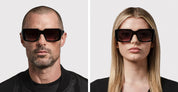 Ottica Mondello Roma - DITA - DTS739-A-01 - LEVELE - BLACK - Acetate - shape Squared - Black - EYEWEAR - SUNGLASSES - Unisex,Uomo,Donna,Women,Men - lens Gradient grey - Made In Japan